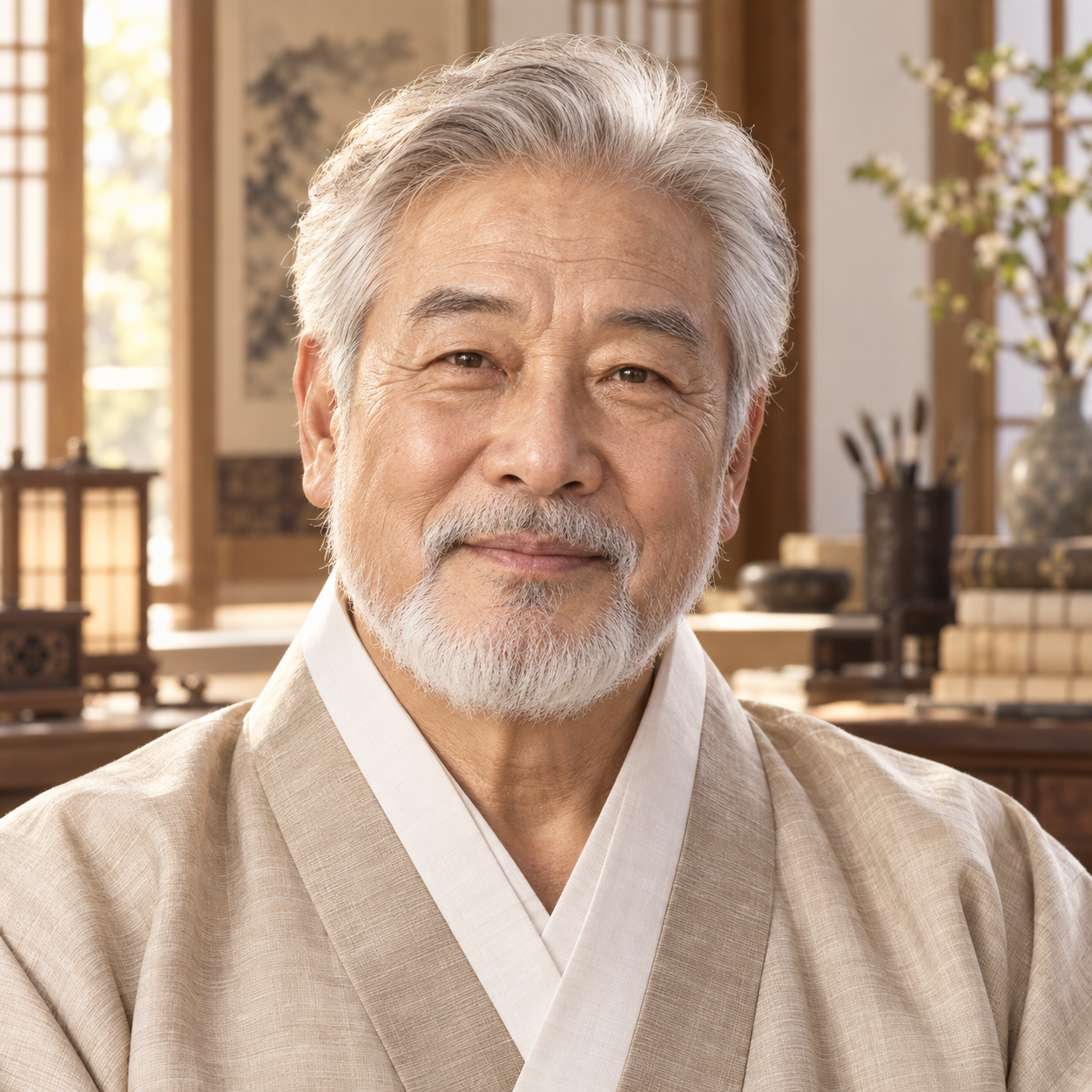 백운 선생 대표 초상